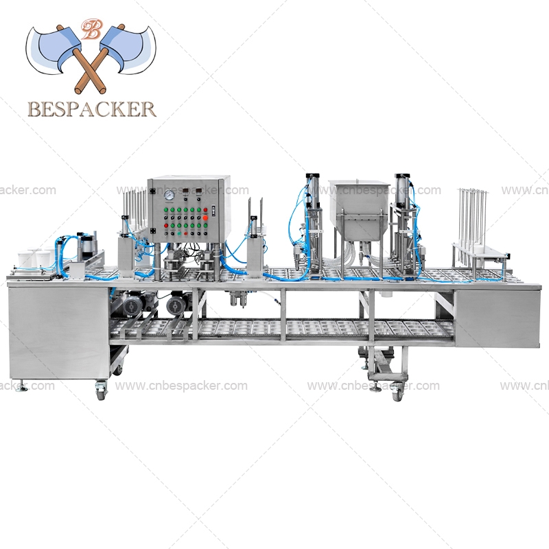 XBG-60 Automatic linear type orange juice filling and sealing machine