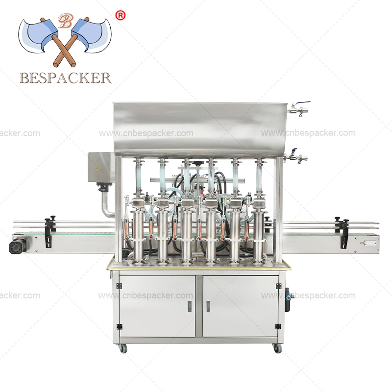 GT6T-6G Auto type shampoo 6 heads filling machine