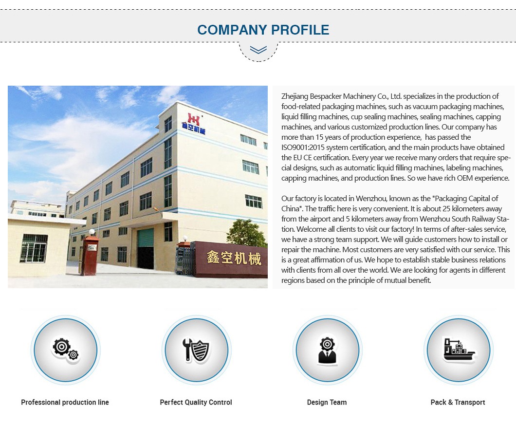 Bespacker Packaging Machinery Equipment Co., Ltd.