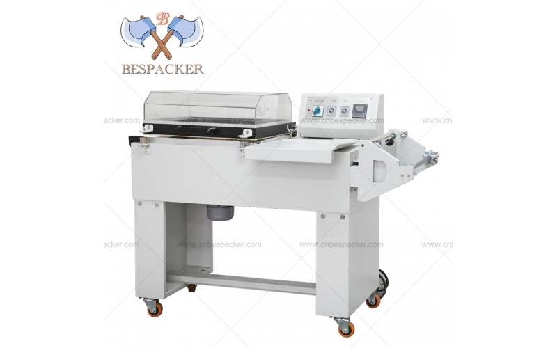 Bespacker BFS-5540 2 in 1 sealing shrinking tunnel wrapping packing machine for pet bottle carton