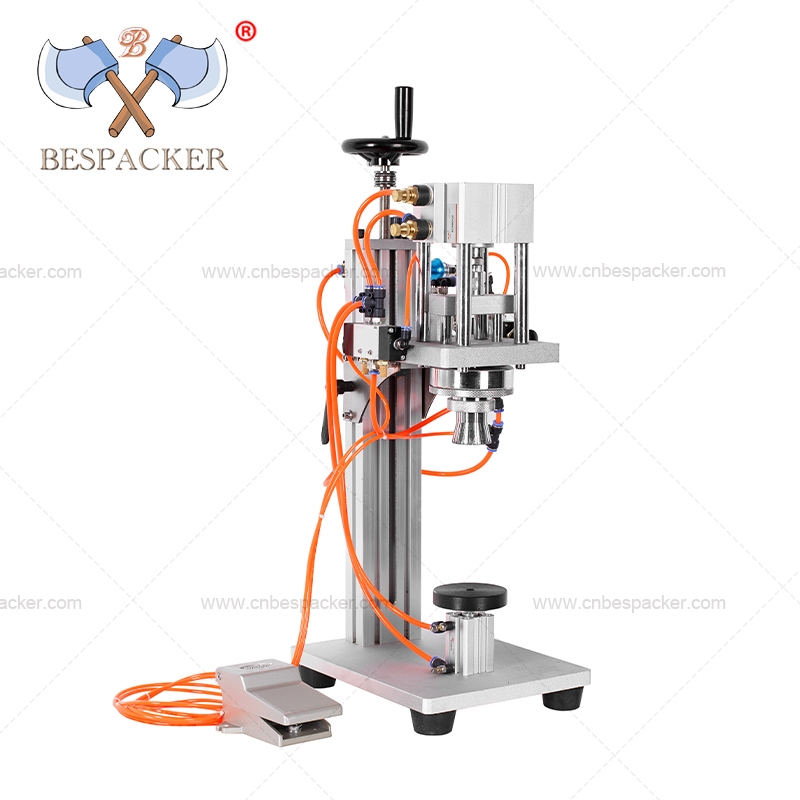 XK-C4 Semi-auto pneumatic type  PENICILLIN BOTTLE CAPPING MACHINE