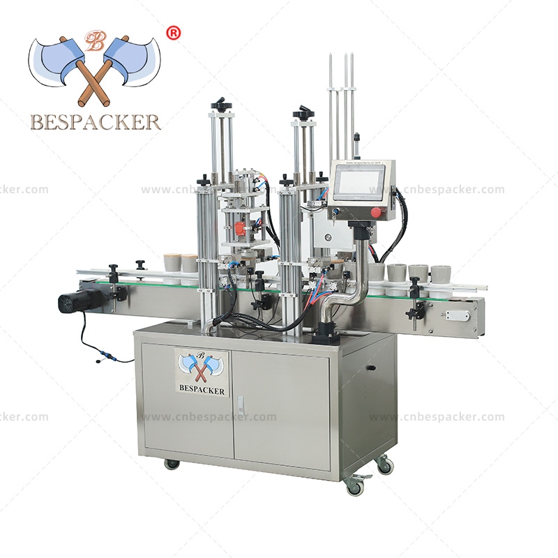 Bespacker special customized mug cup lidding machine for soup cups, rice cups, ceramics cups, glass cups